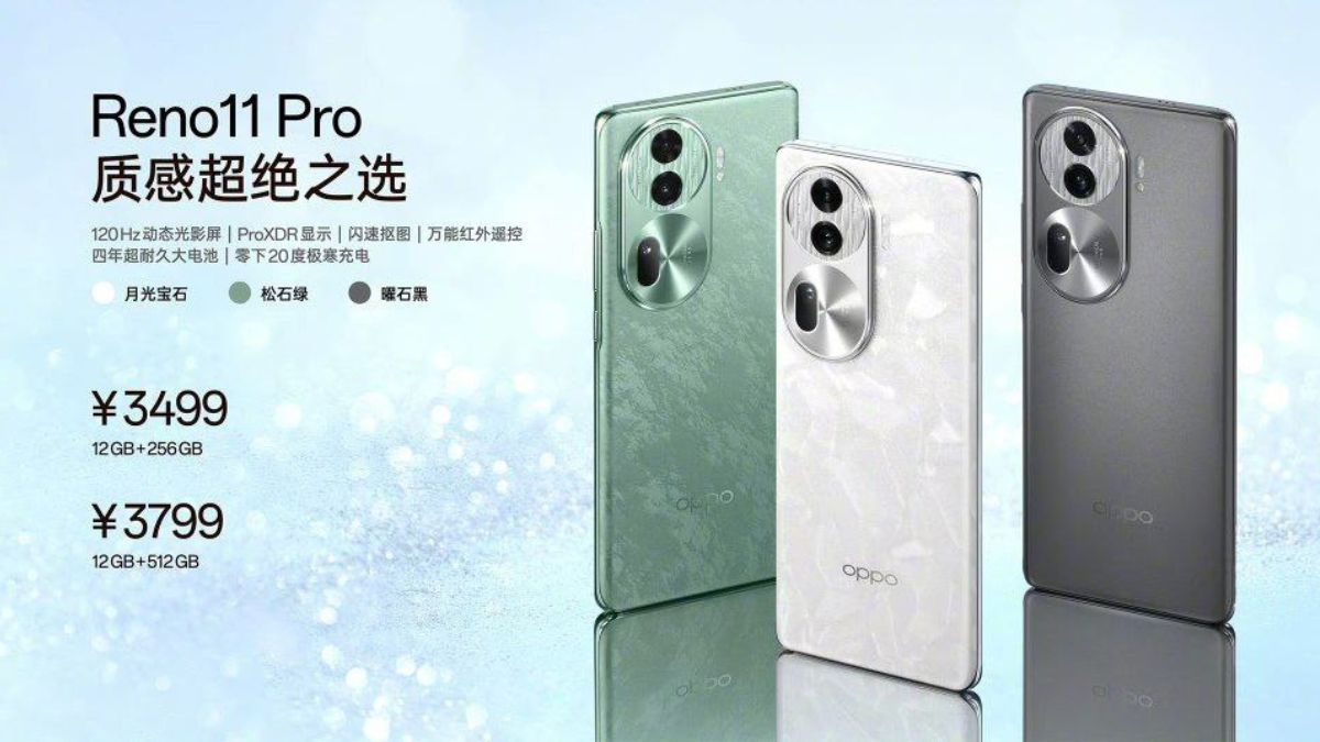 Oppo Reno 11, 11 Pro Launched In China With Major Enhancements